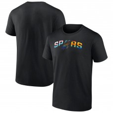 San Antonio Spurs Pride T-Shirt - Black