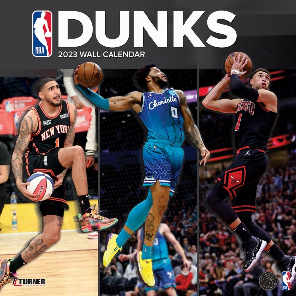 NBA 2023 Dunks Player Calendar