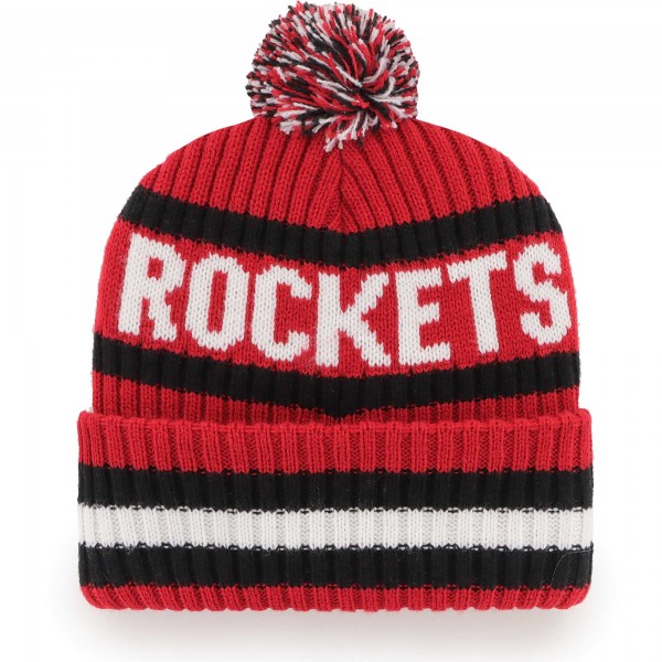 Шапка с помпоном Houston Rockets 47 Bering Cuffed Knit - Red