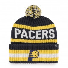 Indiana Pacers '47 Bering Cuffed Knit Hat with Pom - Navy