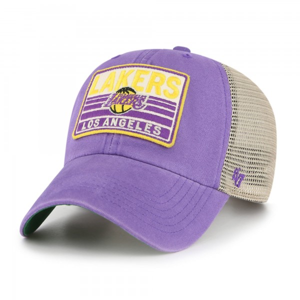 Бейсболка Los Angeles Lakers 47 Four Stroke Clean Up - Purple/Natural