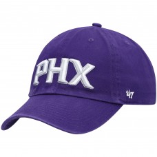 Бейсболка Phoenix Suns 47 Purple Clean Up Wordmark