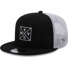 Бейсболка New York Yankees New Era Vert Squared Trucker 9FIFTY - Black