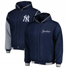 Куртка New York Yankees JH Design Reversible Fleece - Navy