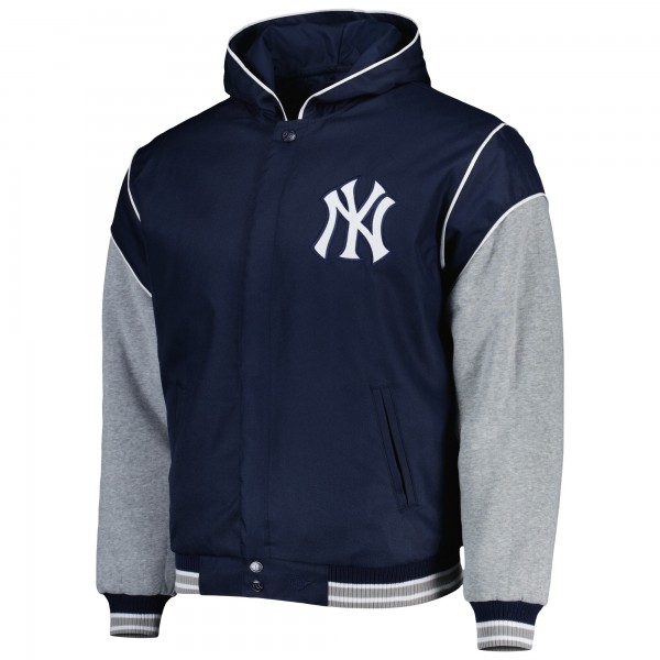 Куртка New York Yankees JH Design Reversible Fleece - Navy
