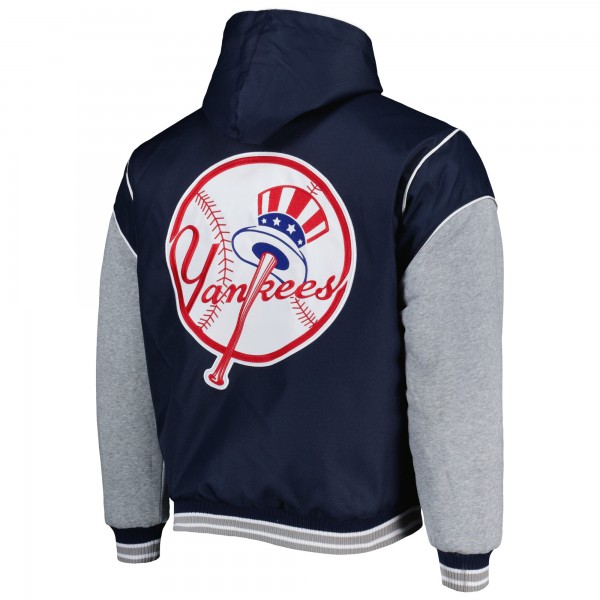 Куртка New York Yankees JH Design Reversible Fleece - Navy