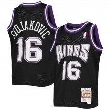 Игровая форма  Peja Stojakovic Sacramento Kings Mitchell & Ness Youth 2000-01 Hardwood Classics Swingman - Black