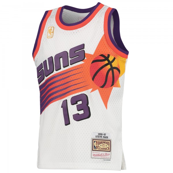 Игровая форма  Steve Nash Phoenix Suns Mitchell & Ness Youth 1996/97 Hardwood Classics Swingman - White