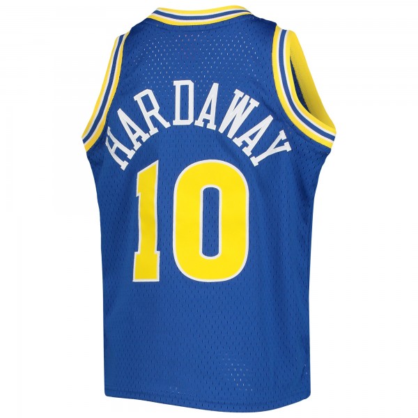 Подростковая Golden State Warriors Tim Hardaway Mitchell & Ness Royal 1990/91 Hardwood Classics Swingman Jersey
