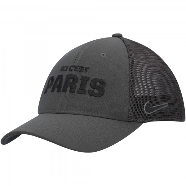 Бейсболка Paris Saint-Germain Nike Legacy91 Aerobill Performance - Anthracite