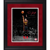 Facsimile Signature Atlanta Hawks Trae Young Fanatics Authentic Framed 11 x 14 Player Spotlight Photograph