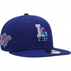 Бейсболка Los Angeles Dodgers New Era 1988 World Series Polar Lights 59FIFTY - Royal