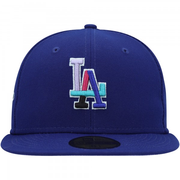 Бейсболка Los Angeles Dodgers New Era 1988 World Series Polar Lights 59FIFTY - Royal