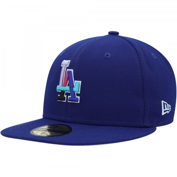 Бейсболка Los Angeles Dodgers New Era 1988 World Series Polar Lights 59FIFTY - Royal