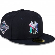 Бейсболка New York Yankees New Era 1996 World Series Polar Lights 59FIFTY - Navy