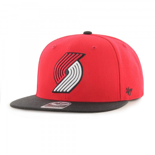 Бейсболка Portland Trail Blazers 47 Two-Tone No Shot Captain - Red/Black