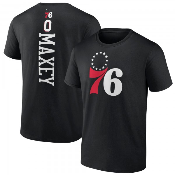Футболка Tyrese Maxey Philadelphia 76ers Playmaker - Black
