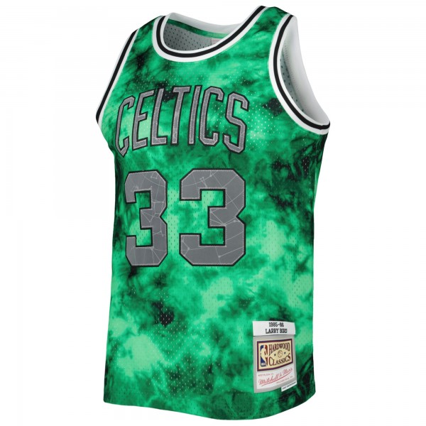 Игровая форма Larry Bird Boston Celtics Mitchell & Ness 1985-86 Galaxy Swingman - Kelly Green