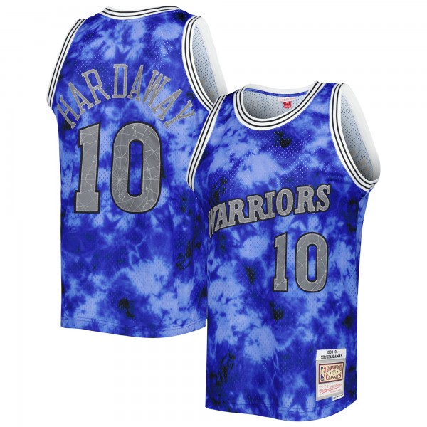 Игровая форма  Tim Hardaway Golden State Warriors Mitchell & Ness 1990-91 Galaxy Swingman - Blue