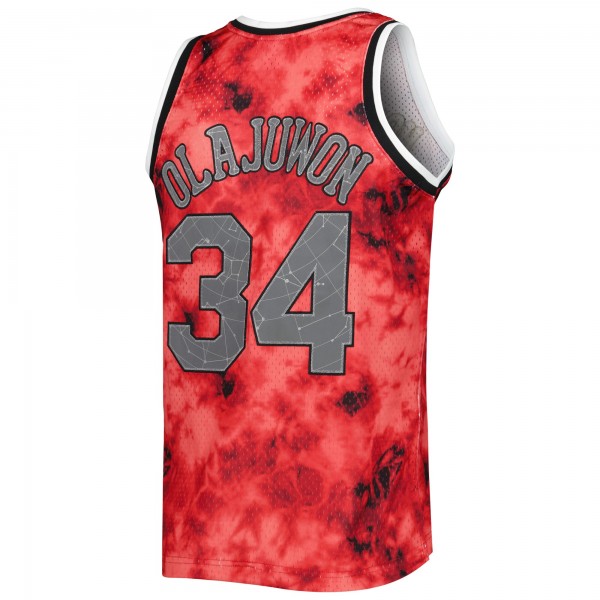 Игровая форма  Hakeem Olajuwon Houston Rockets Mitchell & Ness 1993-94 Galaxy Swingman - Red
