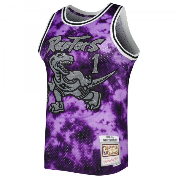 Игровая форма  Tracy McGrady Toronto Raptors Mitchell & Ness 1998-99 Galaxy Swingman - Purple