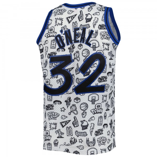 Игровая форма  Shaquille O'Neal Orlando Magic Mitchell & Ness 1994-95 Hardwood Classics Doodle Swingman - White