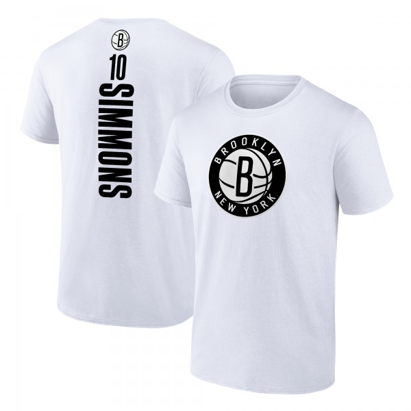 Футболка Ben Simmons Brooklyn Nets Playmaker - White