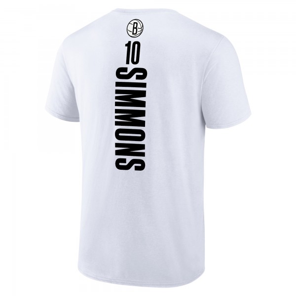 Футболка Ben Simmons Brooklyn Nets Playmaker - White