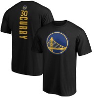 Футболка Stephen Curry Golden State Warriors Playmaker Name & Number Logo - Black