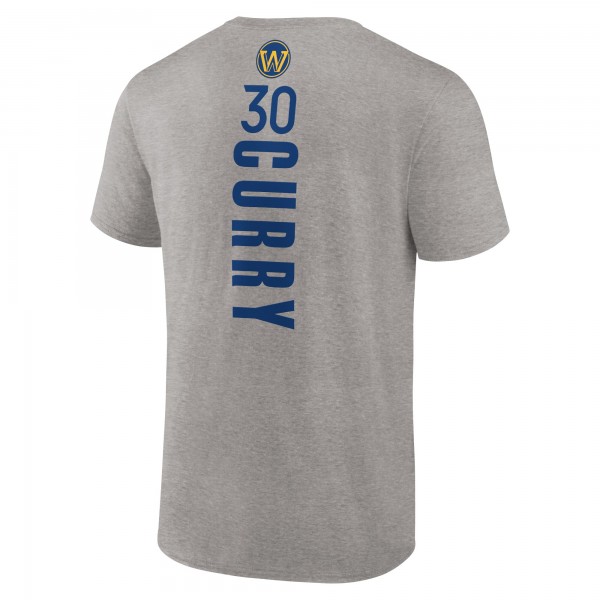 Футболка Stephen Curry Golden State Warriors Playmaker - Heathered Gray