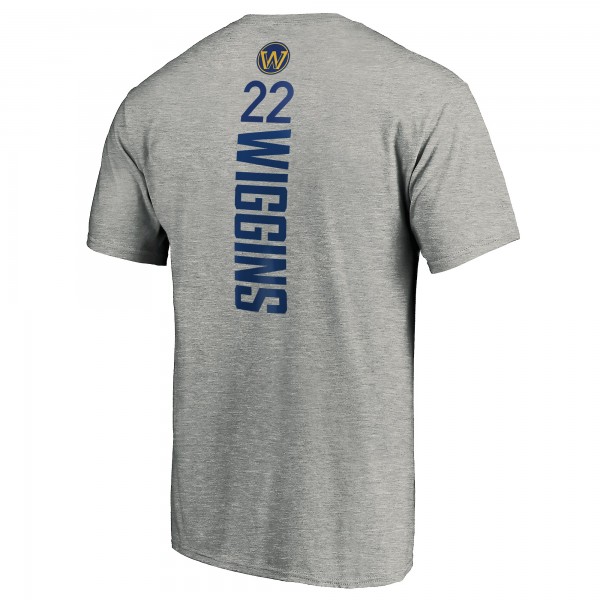 Футболка Andrew Wiggins Golden State Warriors Playmaker Name & Number - Heathered Gray