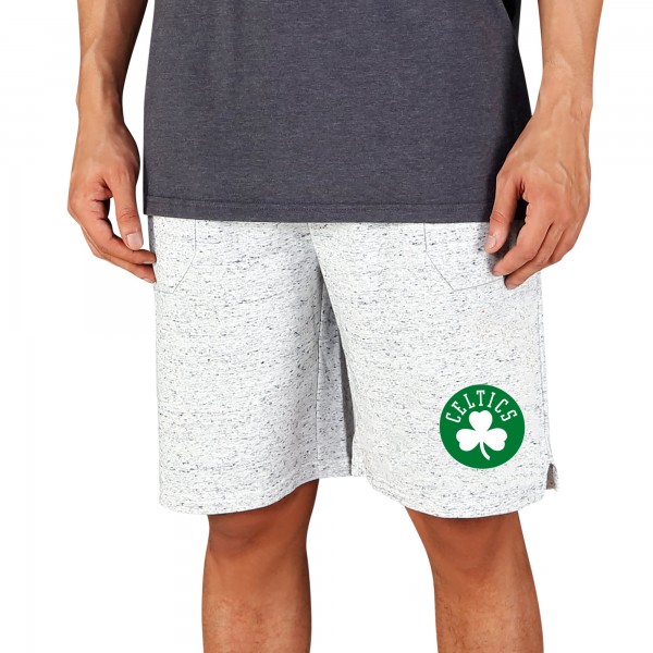 Шорты Boston Celtics Concepts Sport Throttle Knit Jam - White/Charcoal