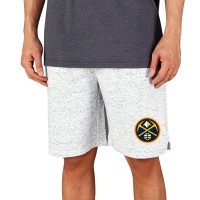 Шорты Denver Nuggets Concepts Sport Throttle Knit Jam - White/Charcoal