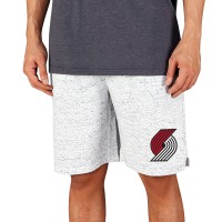Шорты Portland Trail Blazers Concepts Sport Throttle Knit Jam - White/Charcoal
