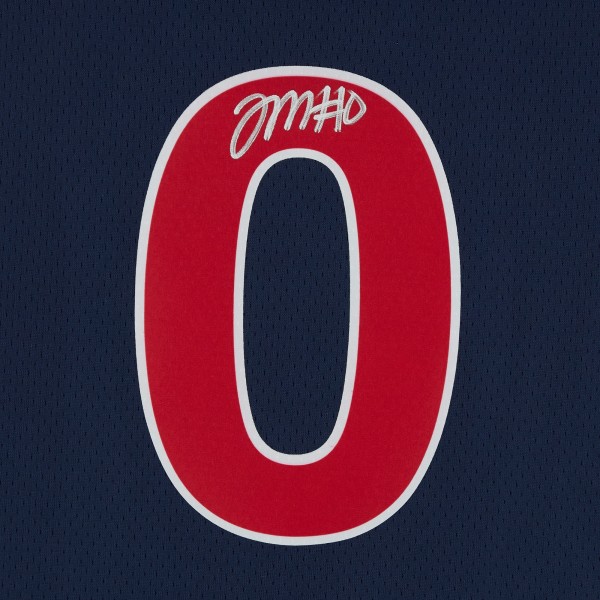 Autographed Philadelphia 76ers Tyrese Maxey Fanatics Authentic Black 2021/22 Nike Mixtape Swingman Jersey