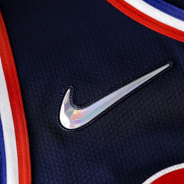 Autographed Philadelphia 76ers Tyrese Maxey Fanatics Authentic Black 2021/22 Nike Mixtape Swingman Jersey