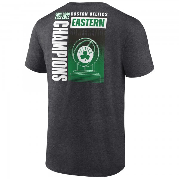 Футболка Boston Celtics 2022 Eastern Conference Champions Play Your Game - Heathered Charcoal