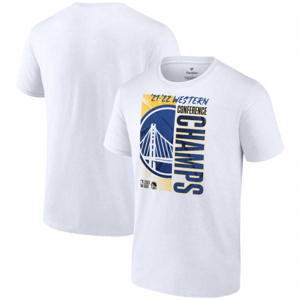 Футболка Golden State Warriors 2022 Western Conference Champions Locker Room - White