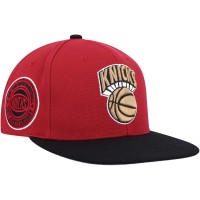 Бейсболка New York Knicks Mitchell & Ness Hardwood Classics Free Bird - Red/Black