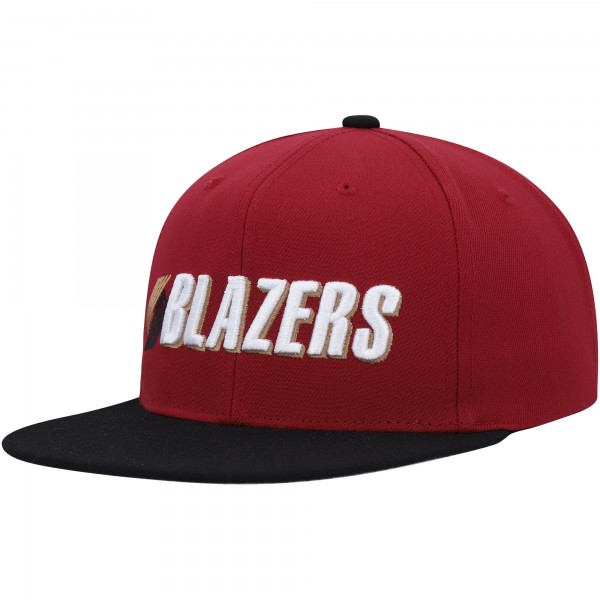 Бейсболка Portland Trail Blazers Mitchell & Ness Hardwood Classics Free Bird - Red