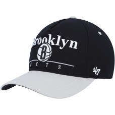 Бейсболка Brooklyn Nets 47 Super Hitch - Black/Gray