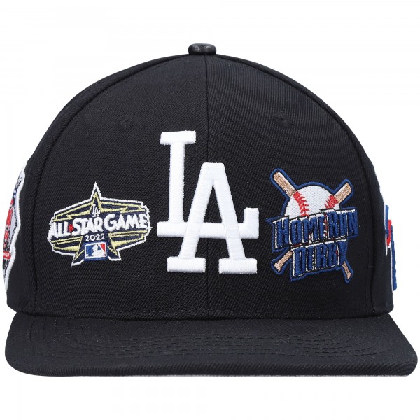 Бейсболка Los Angeles Dodgers Pro Standard All-Star Multi Hit Wool - Black