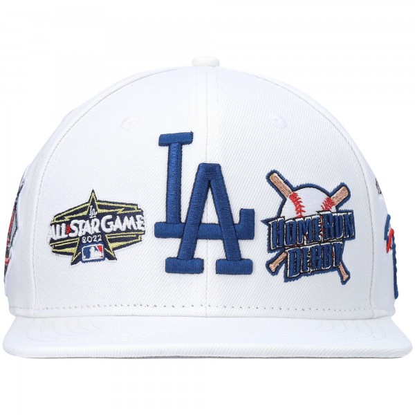 Бейсболка Los Angeles Dodgers Pro Standard All-Star Multi Hit Wool - White