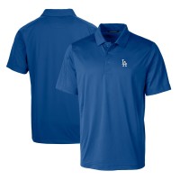 Los Angeles Dodgers Cutter & Buck Royal Prospect Textured Stretch Polo