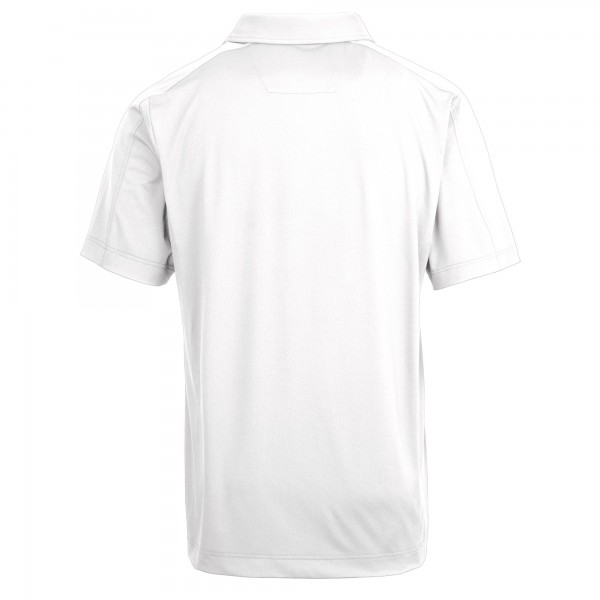 New York Yankees Cutter & Buck White Prospect Textured Stretch Polo