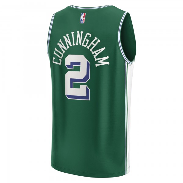 Игровая форма  Cade Cunningham Detroit Pistons Youth 2022/23 Fastbreak - City Edition - Green