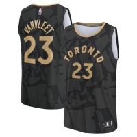 Игровая форма  Fred VanVleet Toronto Raptors Youth 2022/23 Fastbreak - City Edition - Black