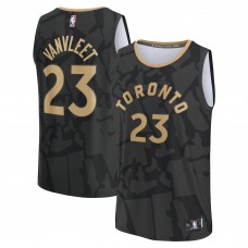 Игровая форма  Fred VanVleet Toronto Raptors Youth 2022/23 Fastbreak - City Edition - Black
