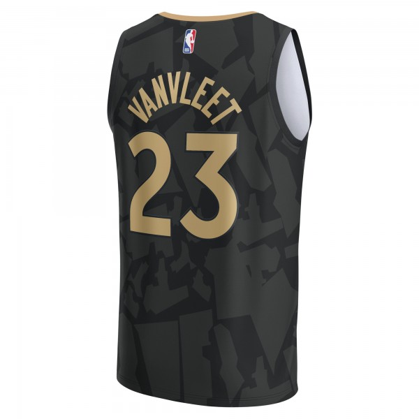 Игровая форма  Fred VanVleet Toronto Raptors Youth 2022/23 Fastbreak - City Edition - Black