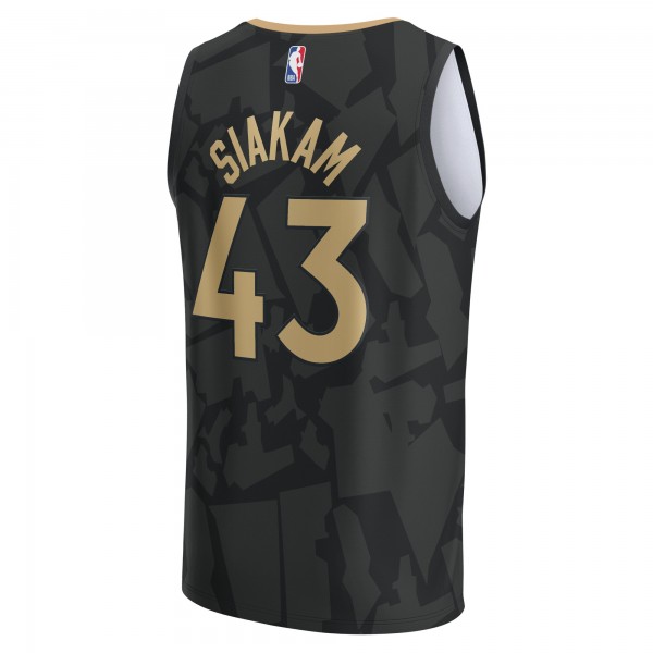 Игровая форма  Pascal Siakam Toronto Raptors Youth 2022/23 Fastbreak - City Edition - Black